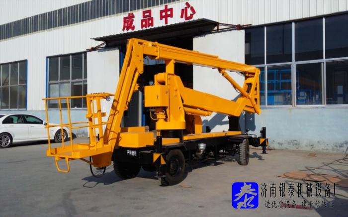 曲臂式升降机操作说明高清图片