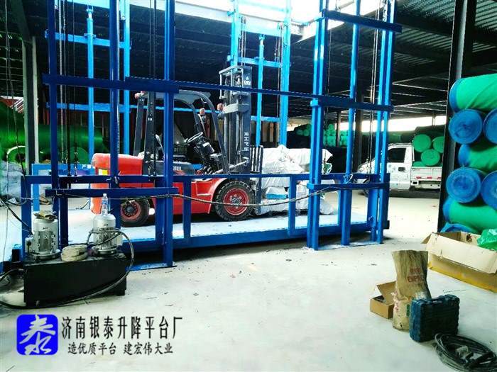 货梯操作流程高清图片