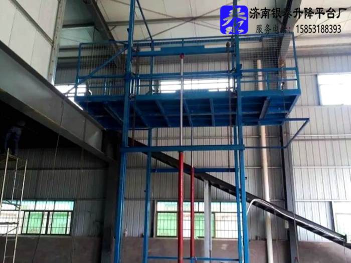 液压升降货梯图片高清视频