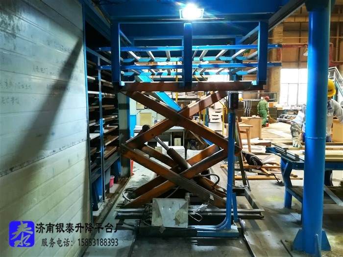 剪叉式升降机工作原理图解