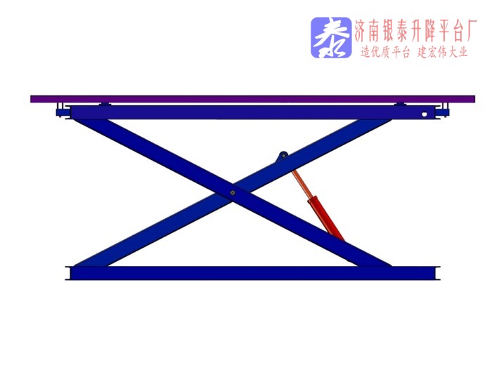 液压升降机原理图解说明图片之整体结构图片