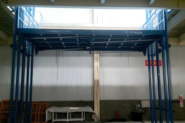 液压升降式升降机设备安全装置结构图