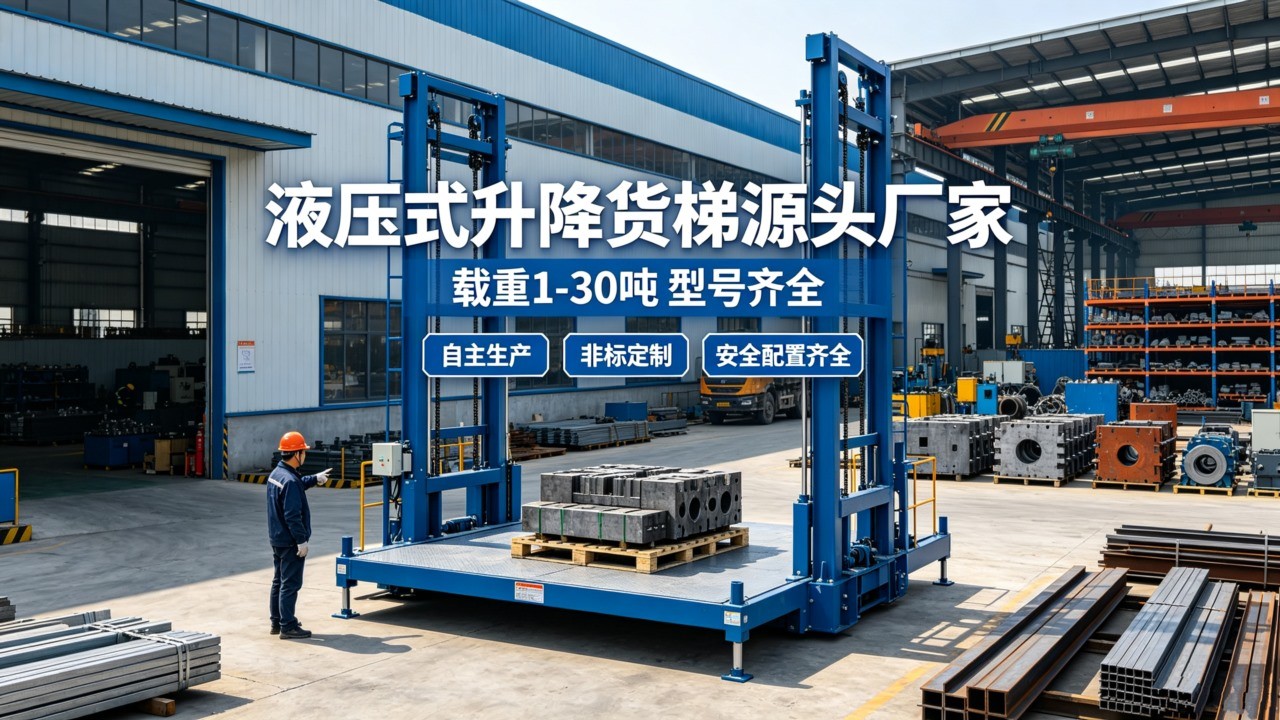 液压式升降货梯源头厂家_载重1-30吨型号齐全