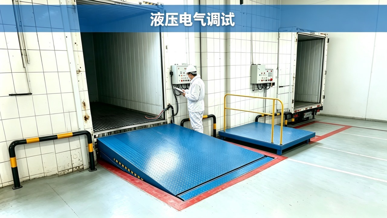 固定液压登车桥